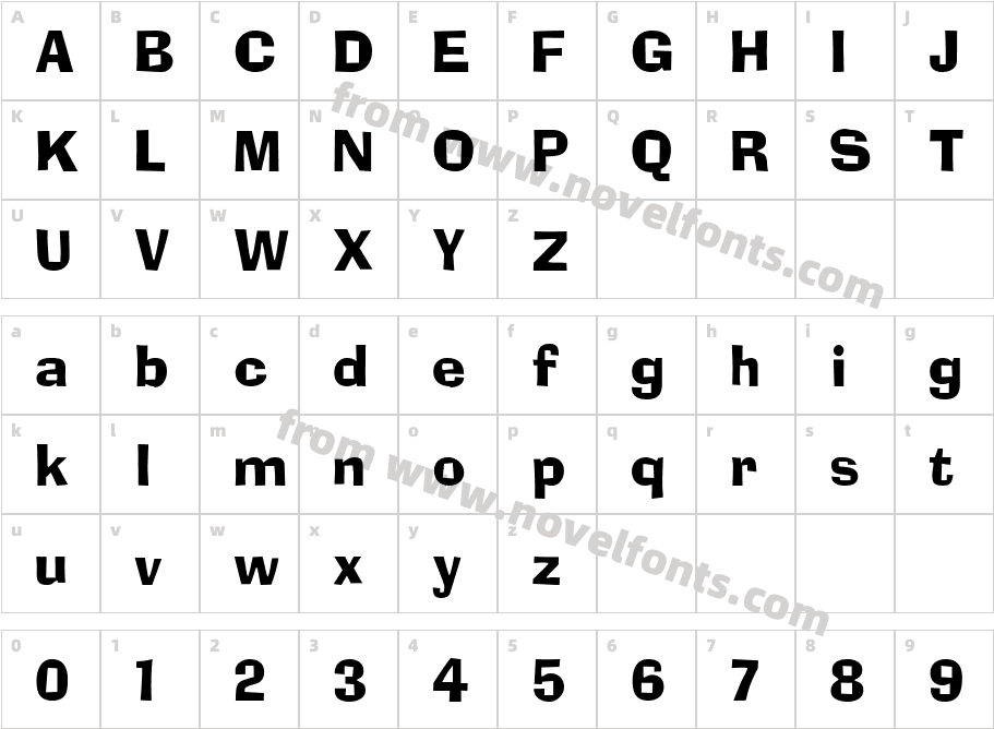 AdimesDBCharacter Map