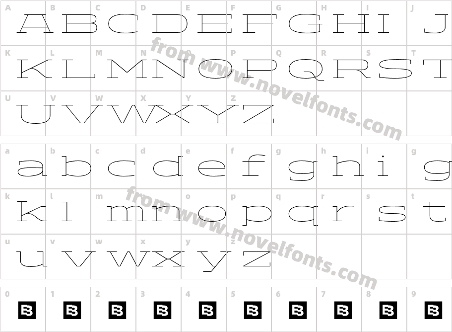 ADEROSTRIAL-ThinWideCharacter Map