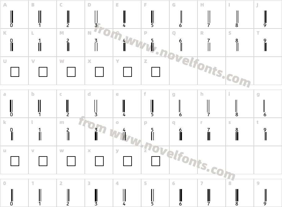 EanP36TtCharacter Map