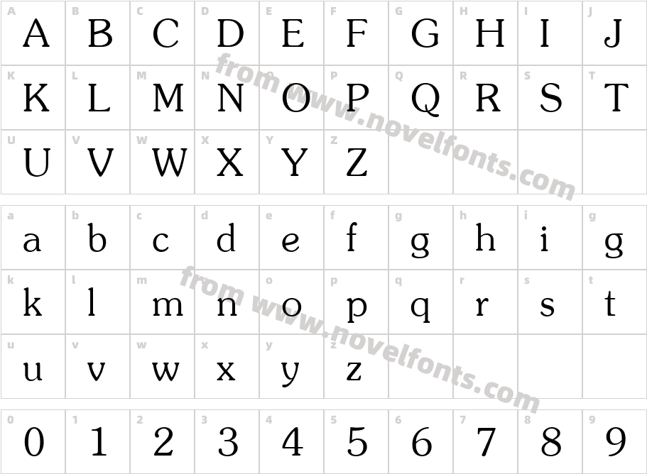 AGPresquireCharacter Map