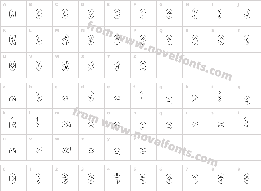 AIRPLANE-HollowCharacter Map