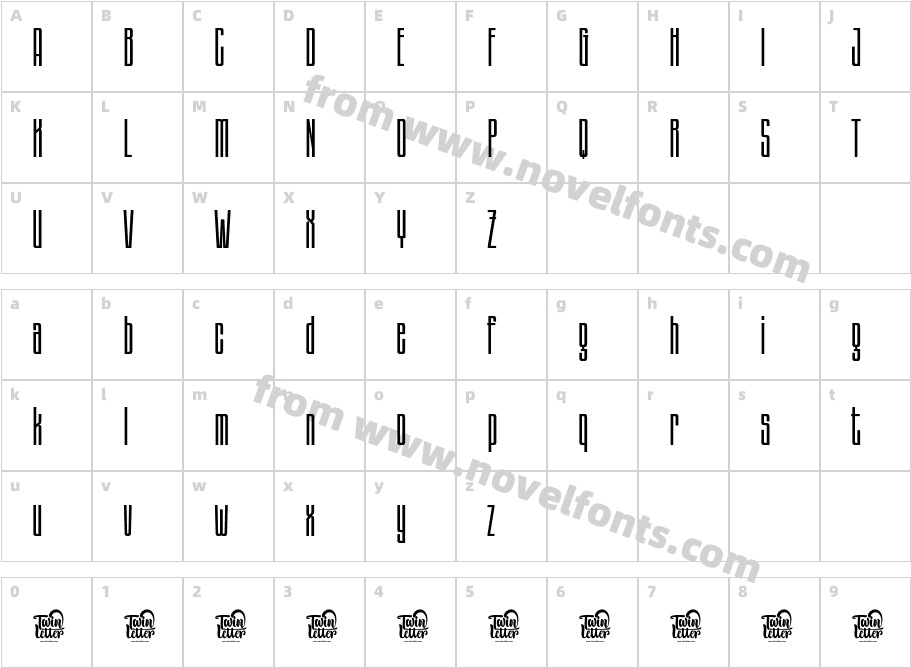 AKAGEEH trialCharacter Map