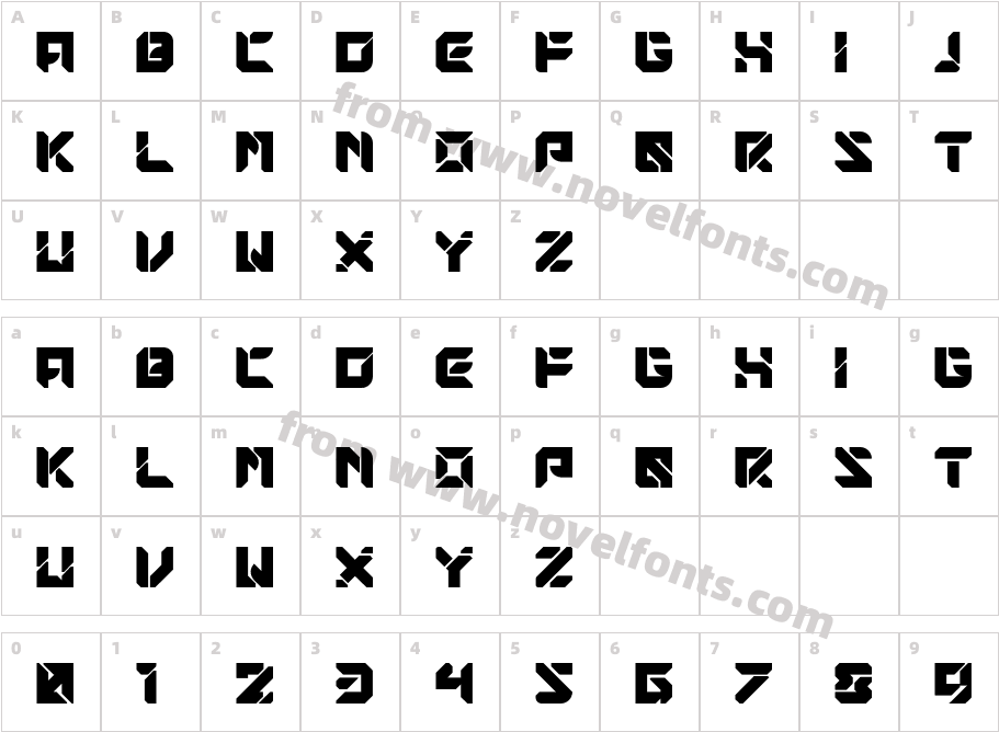 AZAROCharacter Map