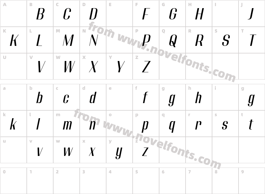 AdirekHcDemoMediumItalic-MVeGJCharacter Map