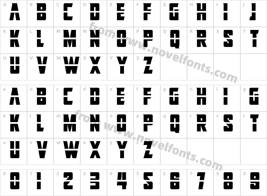 Adrenaline HitCharacter Map