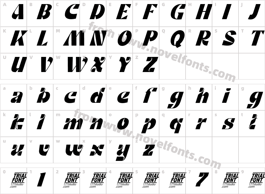 AffiliateMasteryDemoItalic-z8DW1Character Map