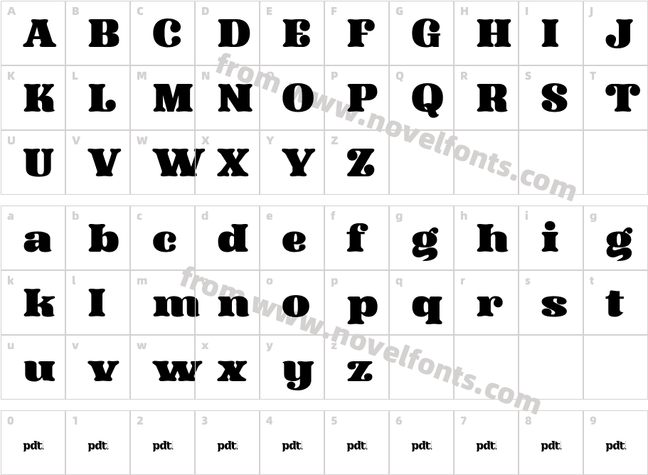 Akahe trialCharacter Map