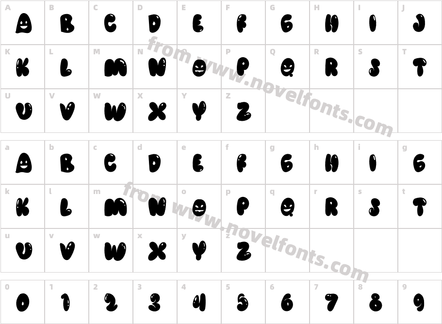 AlienSpookyRegularCharacter Map