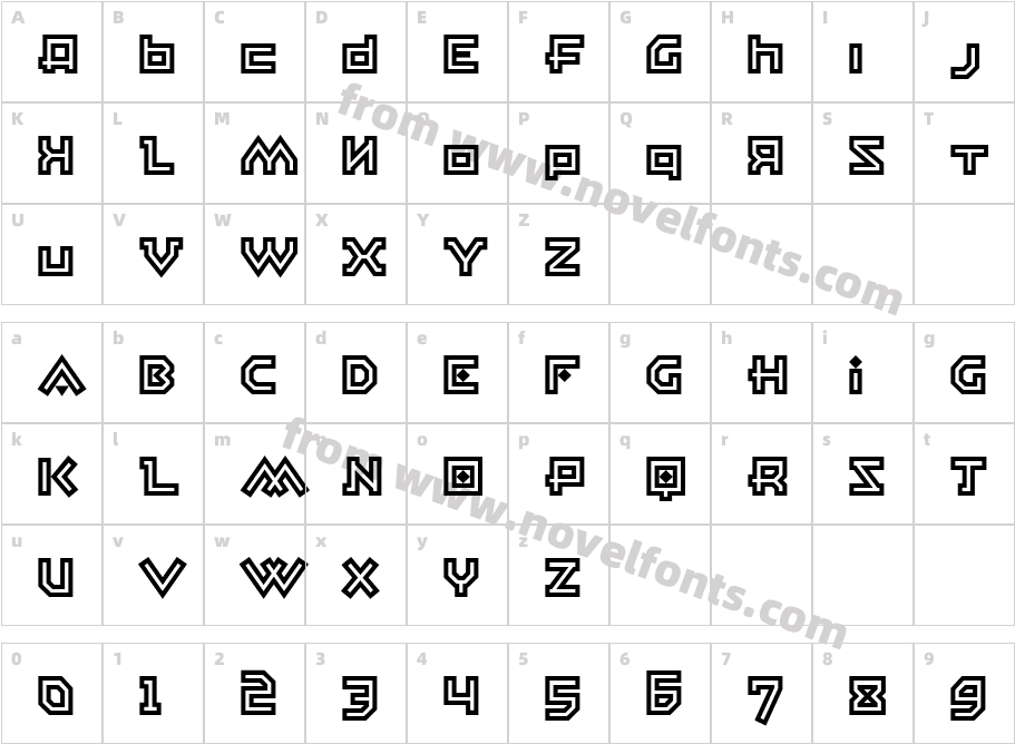 EastBlocICG-OpenAltCharacter Map