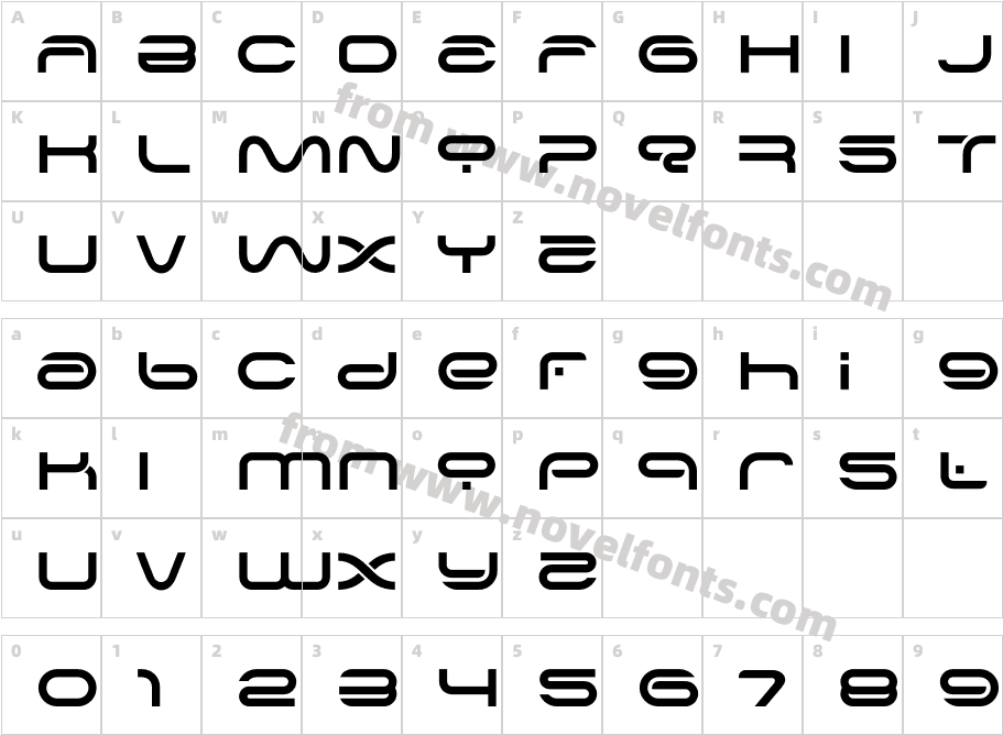 AloneCharacter Map