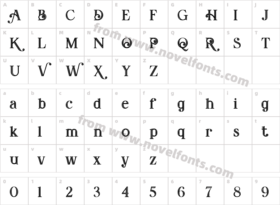 Amadeust InlineCharacter Map