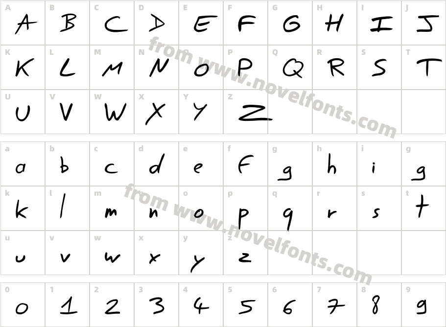 Easy SpeechCharacter Map