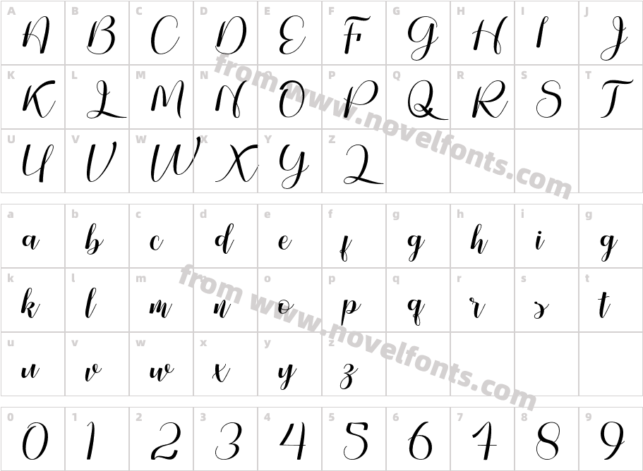 AmoleCharacter Map