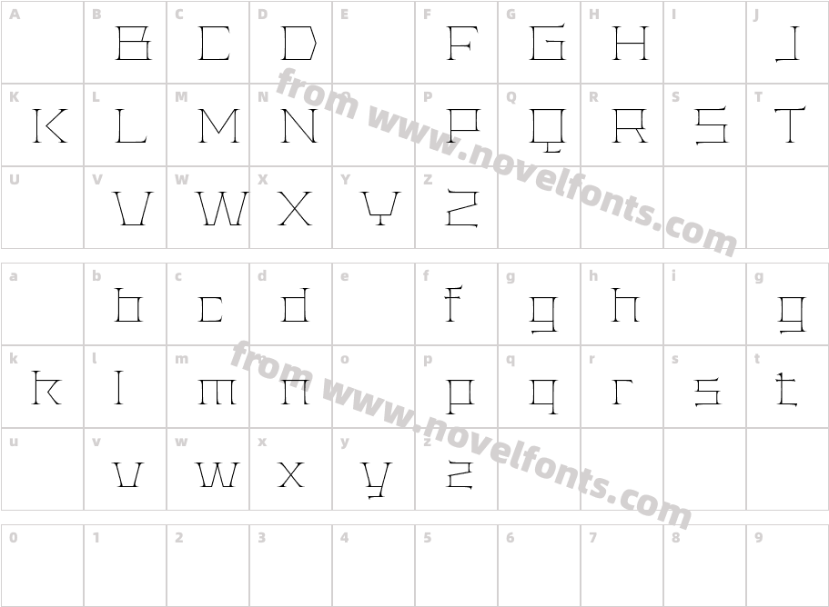 Anachak DEMO ThinCharacter Map