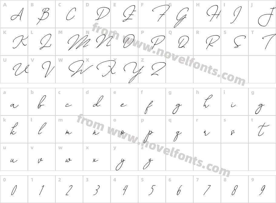 Annisa-SlantCharacter Map