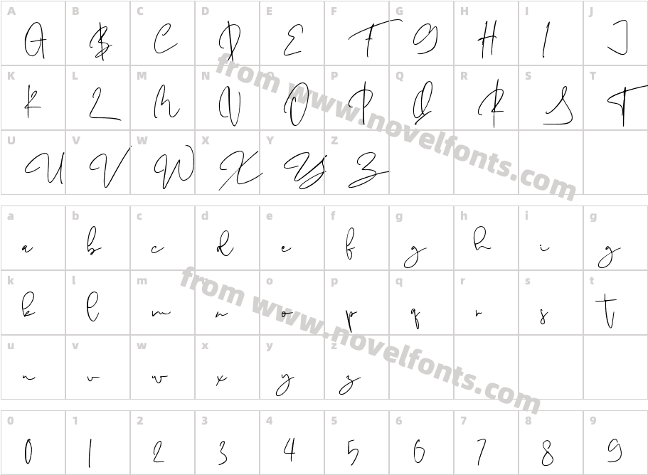 Antoinette Personal Use Only !!Character Map