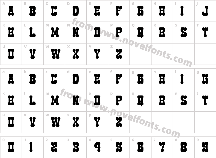 Edamame WesternCharacter Map