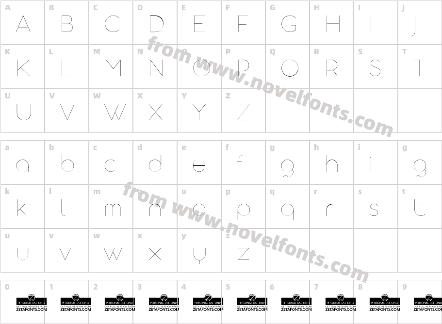 AristotelicaDisplayTrial-UltraLCharacter Map