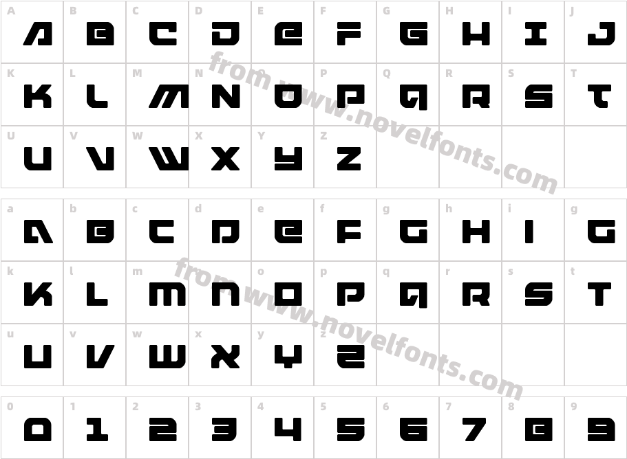 ArmedLightningCharacter Map