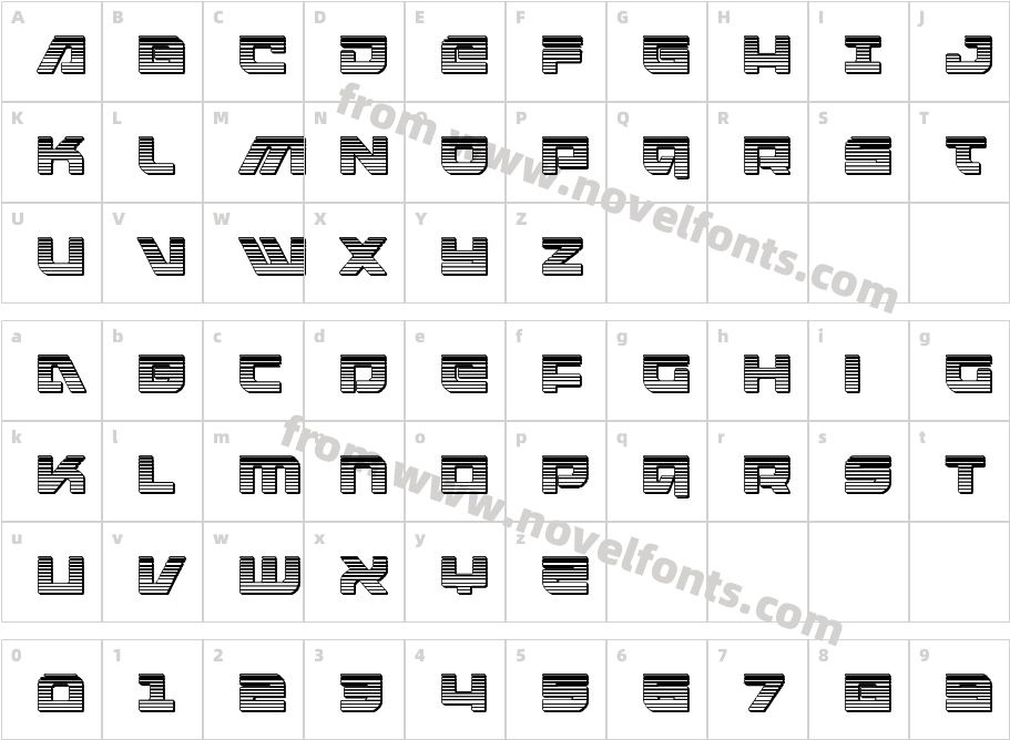 ArmedLightningChromeCharacter Map