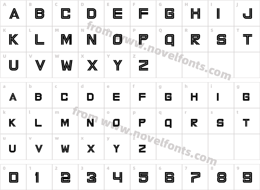 ArmygedonCharacter Map