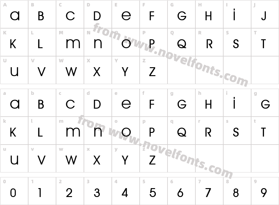 ArrireGardeCharacter Map