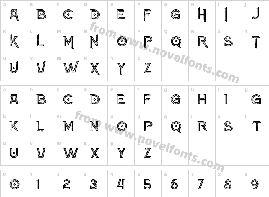 Atlantis Inline GrungeCharacter Map