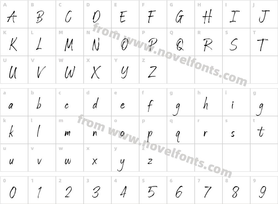 AuzheraBrushDemopersonalUse-WyD4vCharacter Map