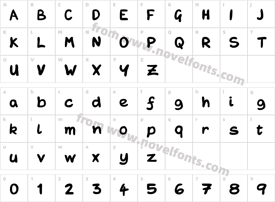 EeroomCharacter Map