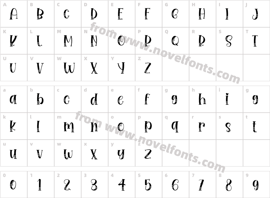 Baby Camila LoveCharacter Map