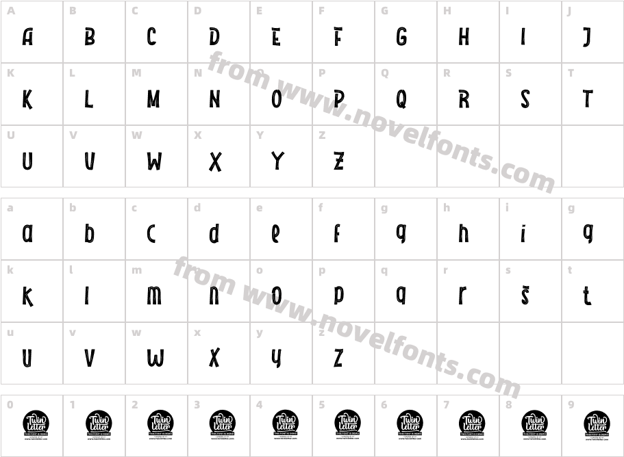 BackethPersonalUseCharacter Map