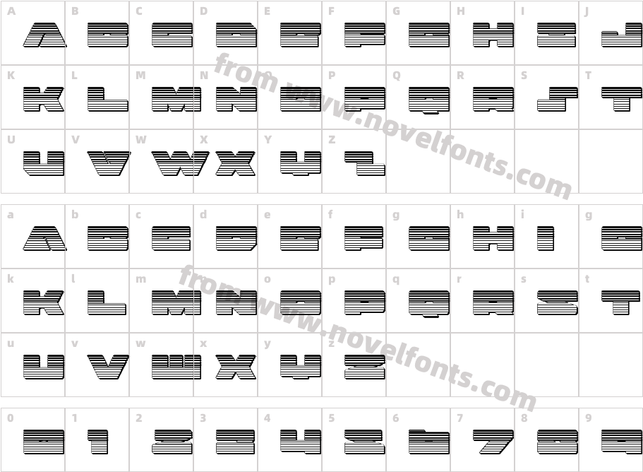 BadAxeChromeCharacter Map