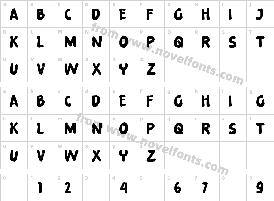 BadCommandRegularCharacter Map