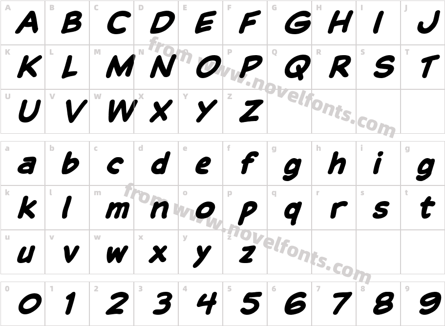 BalloonLetteringStressedCharacter Map