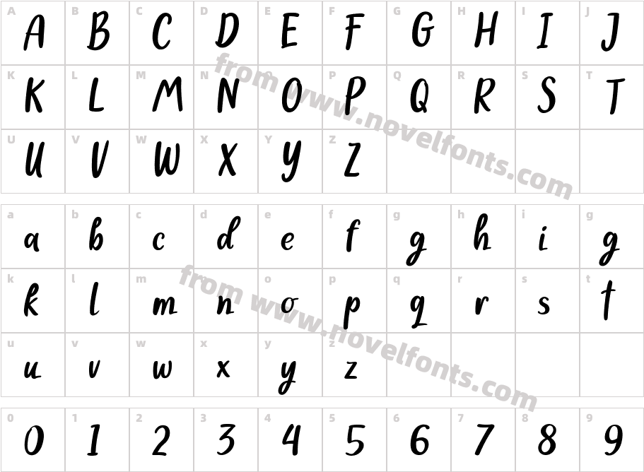 Bamboo FluteCharacter Map