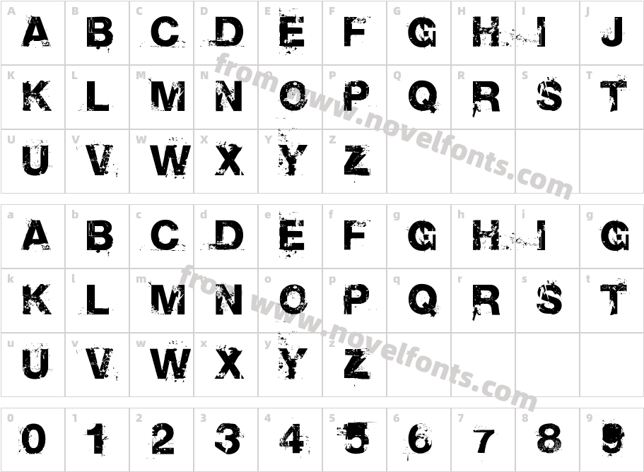 Base 02Character Map