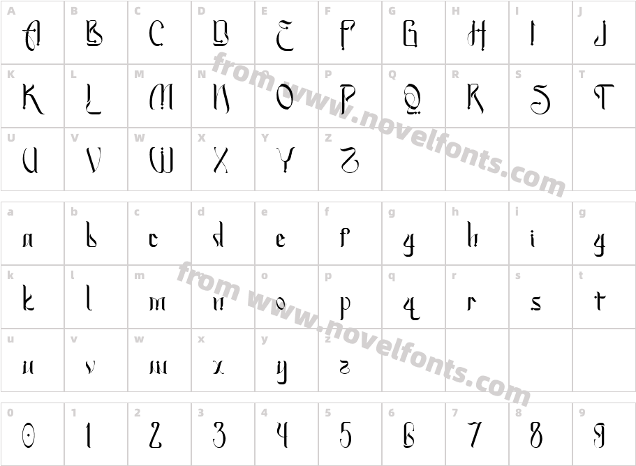 Eid MubarakCharacter Map