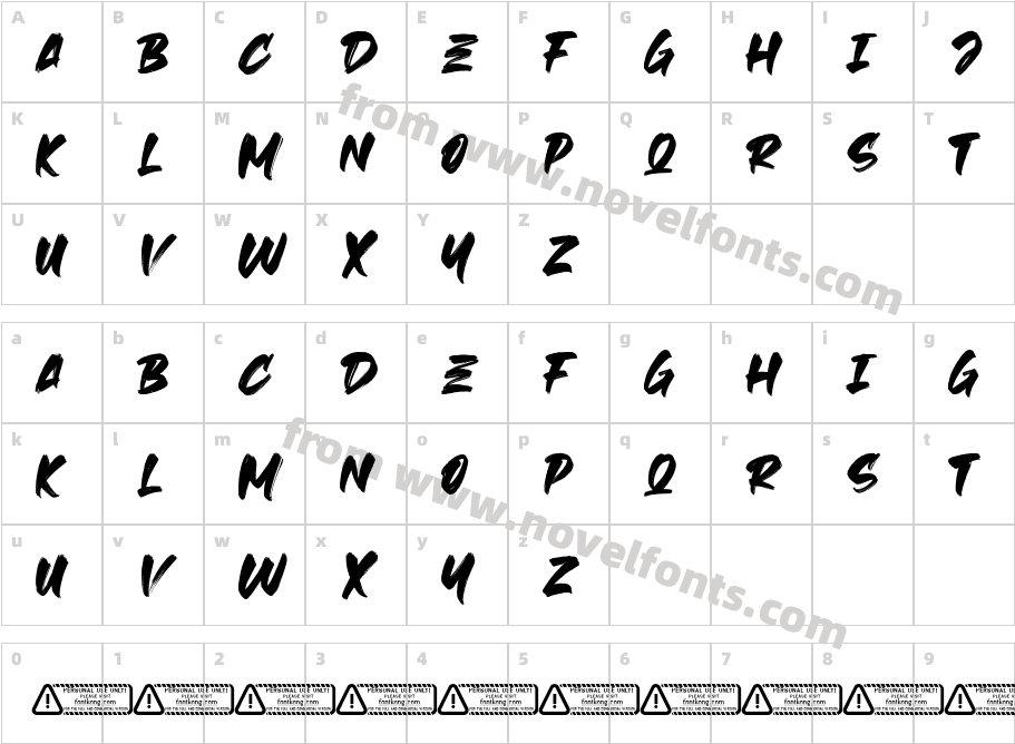 Beast HeadCharacter Map