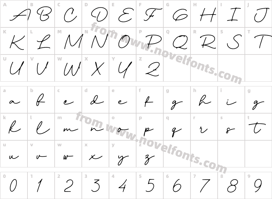 Beauty SceneCharacter Map