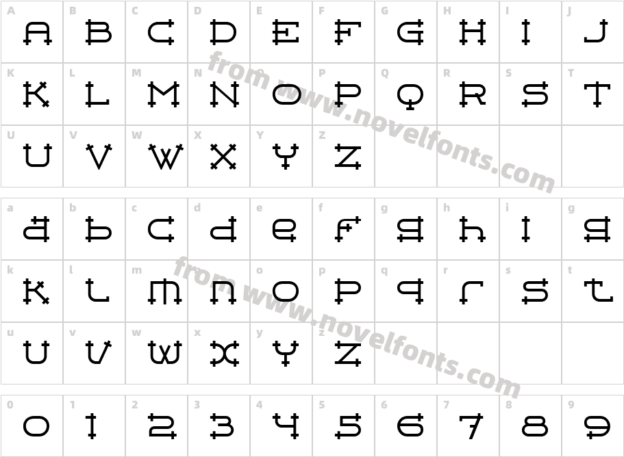 BelterITCCharacter Map