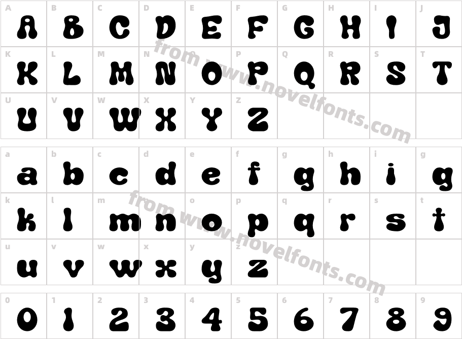 BenomoutCharacter Map