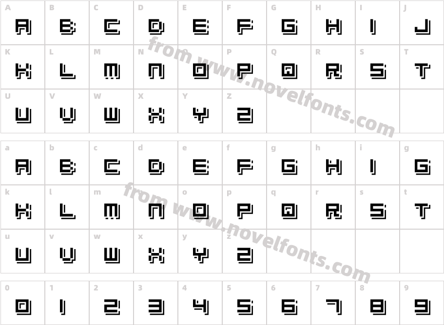 Elbow-adoCharacter Map