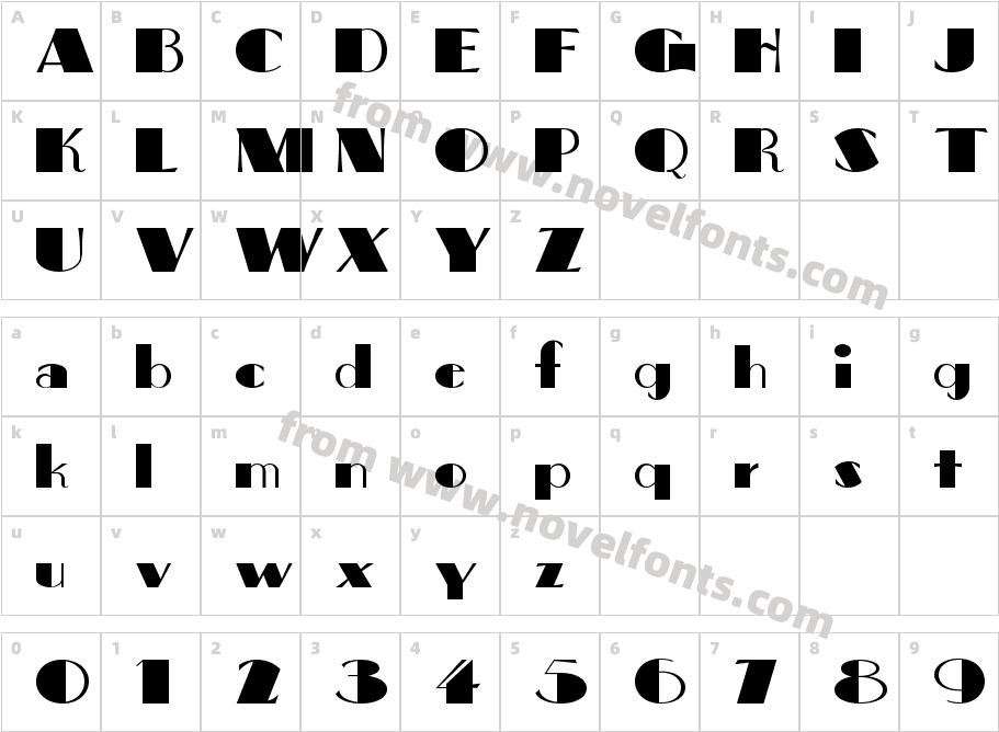 BigAppleNFCharacter Map