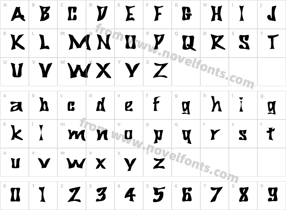 BigDaddyExtendedCharacter Map