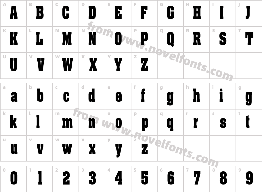 BillboardCondensedCharacter Map