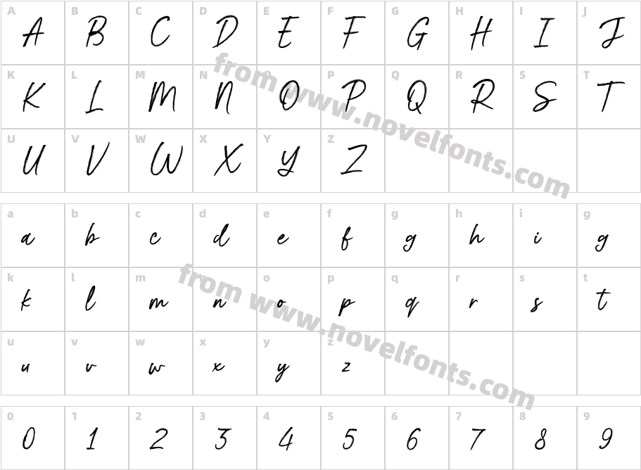 BillionBrushCharacter Map