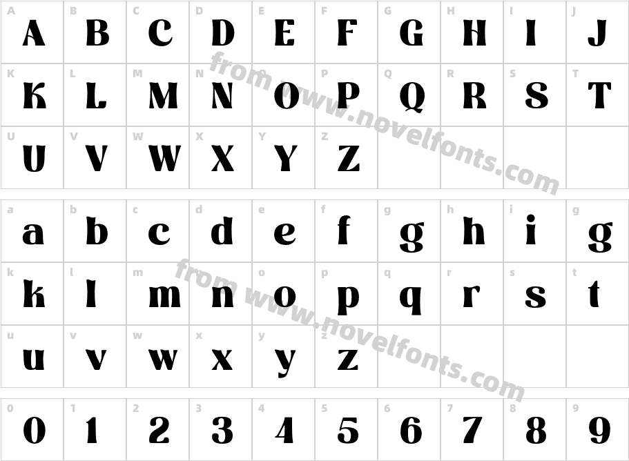 Bingo DilanCharacter Map