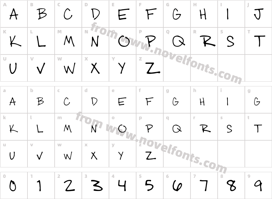 003 Engineer's HandCharacter Map