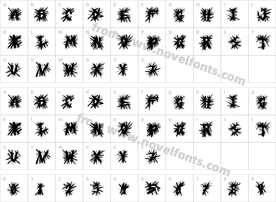 Black Metal ChurchCharacter Map