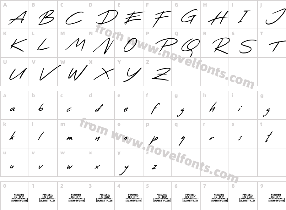 Black Raven Personal UseCharacter Map